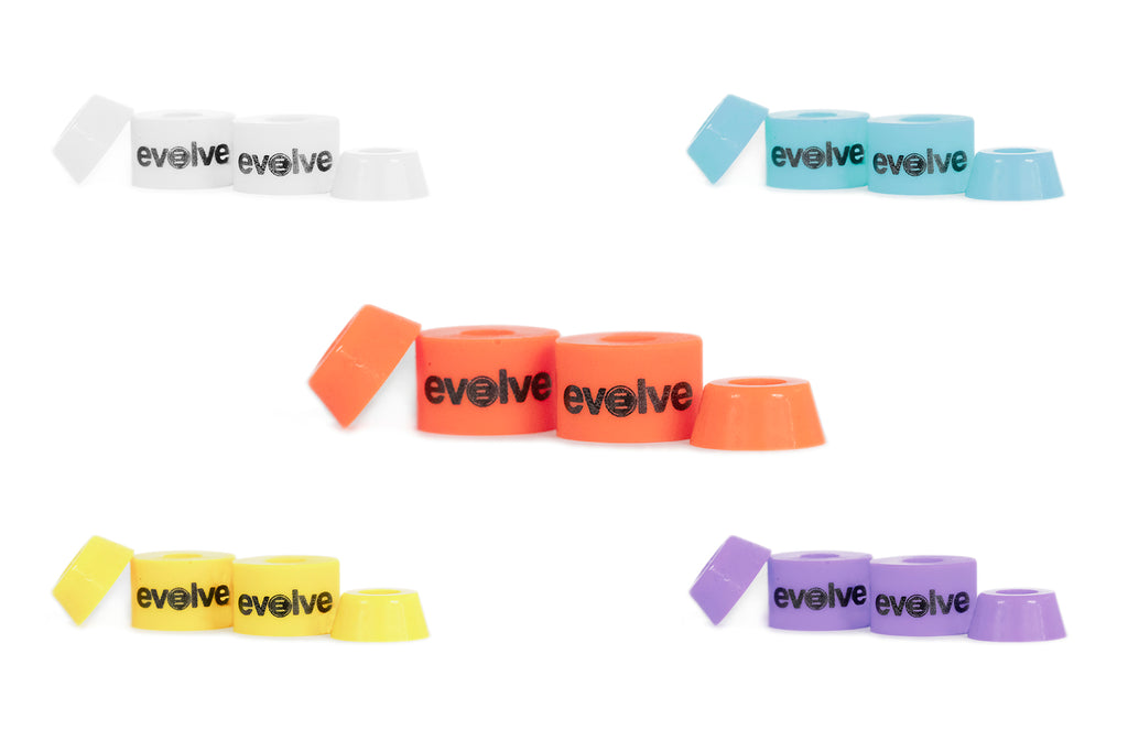 Set Bushings de Alto performance Evolve Evolve Skateboards Chile